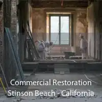 Commercial Restoration Stinson Beach - California