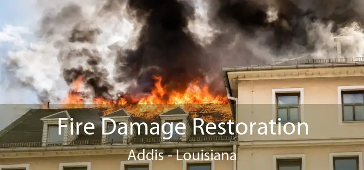 Fire Damage Restoration Addis - Louisiana