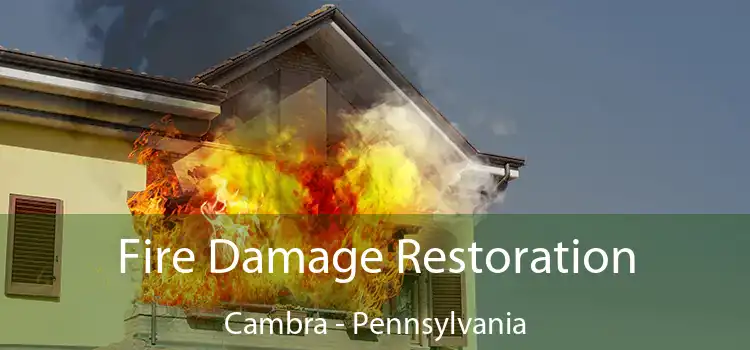 Fire Damage Restoration Cambra - Pennsylvania