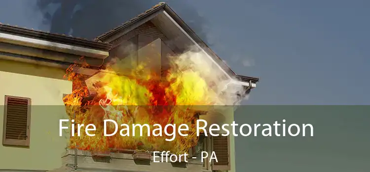 Fire Damage Restoration Effort - PA