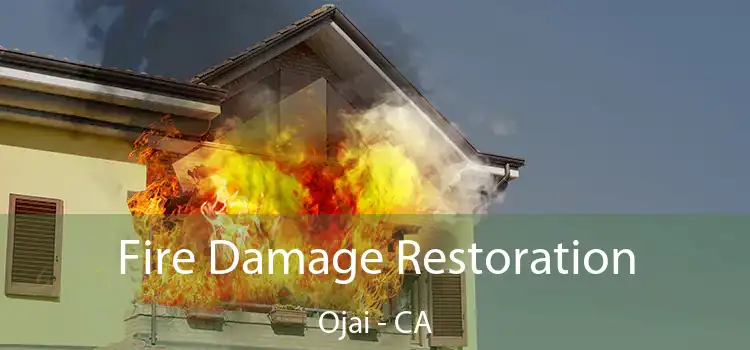 Fire Damage Restoration Ojai - CA