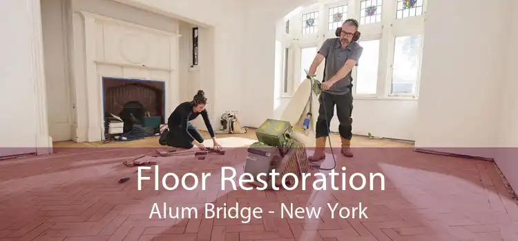 Floor Restoration Alum Bridge - New York