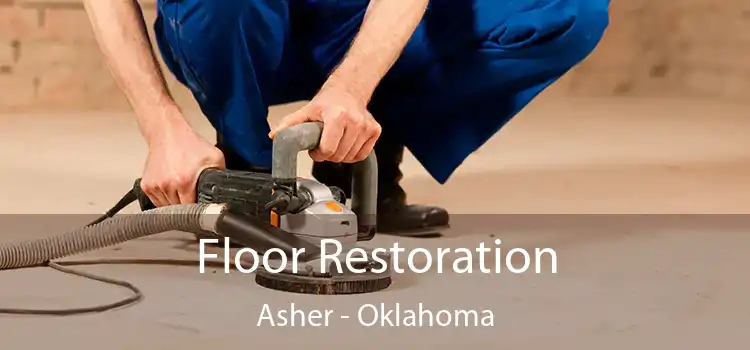 Floor Restoration Asher - Oklahoma