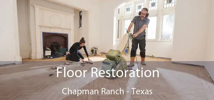 Floor Restoration Chapman Ranch - Texas