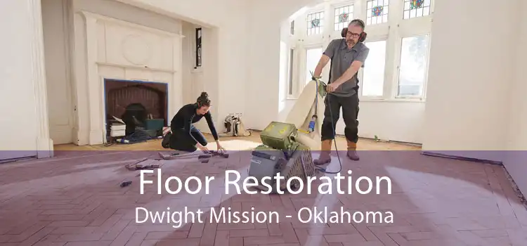 Floor Restoration Dwight Mission - Oklahoma