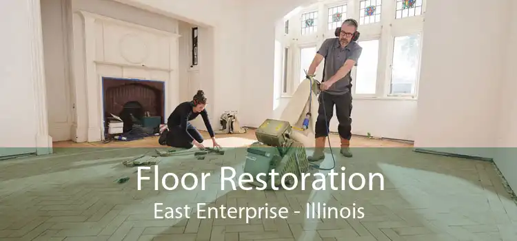Floor Restoration East Enterprise - Illinois