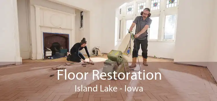 Floor Restoration Island Lake - Iowa