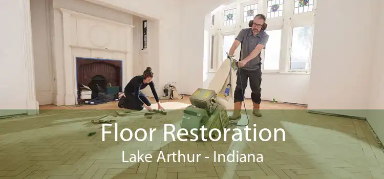Floor Restoration Lake Arthur - Indiana