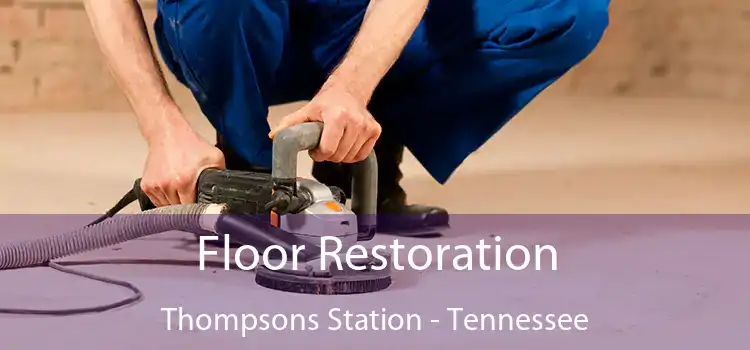 Floor Restoration Thompsons Station - Tennessee