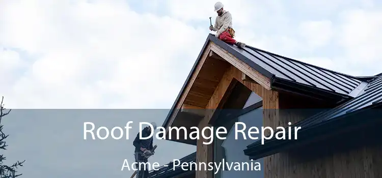 Roof Damage Repair Acme - Pennsylvania