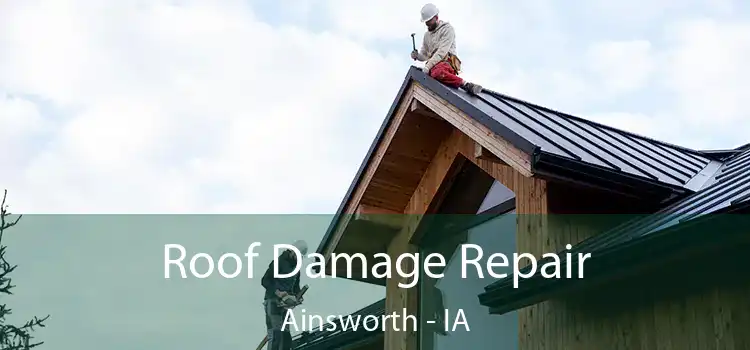 Roof Damage Repair Ainsworth - IA