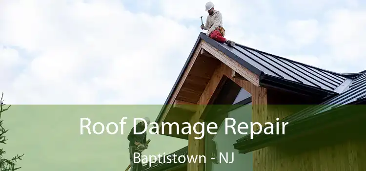 Roof Damage Repair Baptistown - NJ