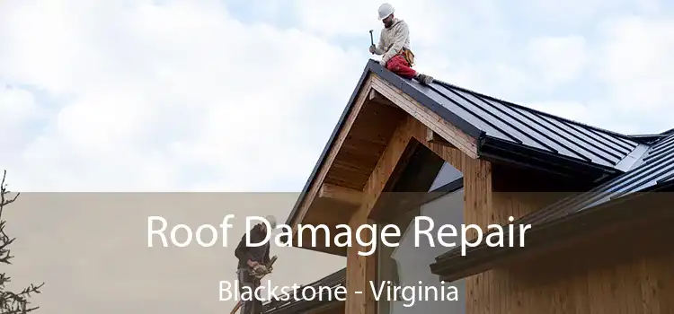 Roof Damage Repair Blackstone - Virginia