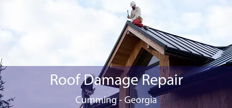 Roof Damage Repair Cumming - Georgia