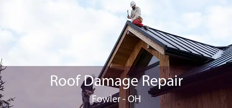 Roof Damage Repair Fowler - OH