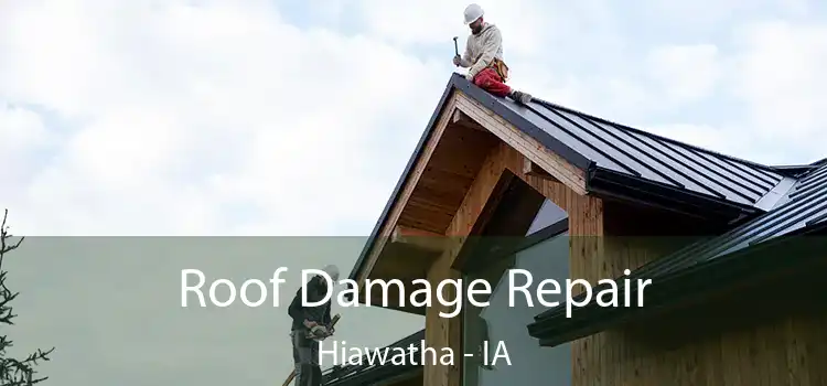 Roof Damage Repair Hiawatha - IA