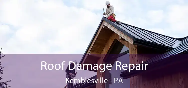 Roof Damage Repair Kemblesville - PA