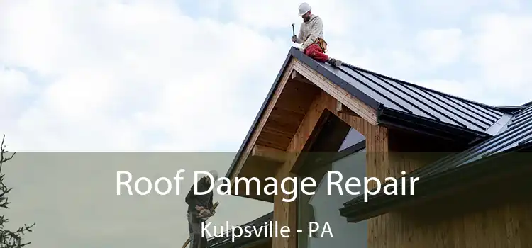 Roof Damage Repair Kulpsville - PA