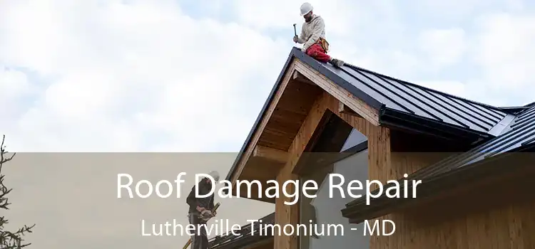 Roof Damage Repair Lutherville Timonium - MD