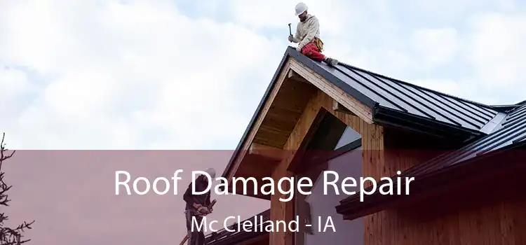 Roof Damage Repair Mc Clelland - IA