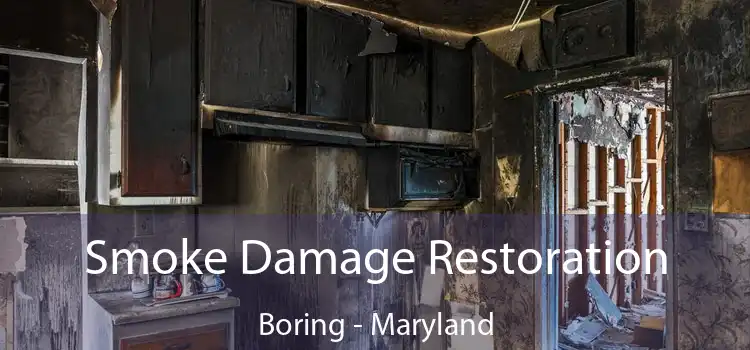 Smoke Damage Restoration Boring - Maryland