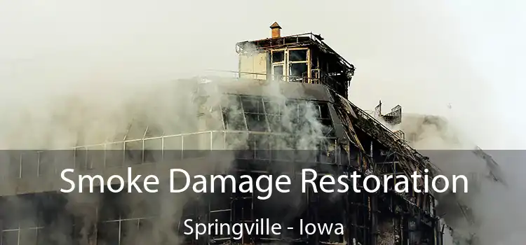 Smoke Damage Restoration Springville - Iowa