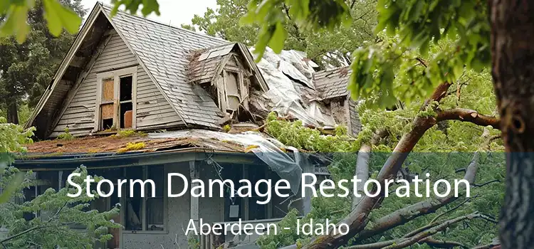 Storm Damage Restoration Aberdeen - Idaho