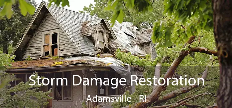 Storm Damage Restoration Adamsville - RI