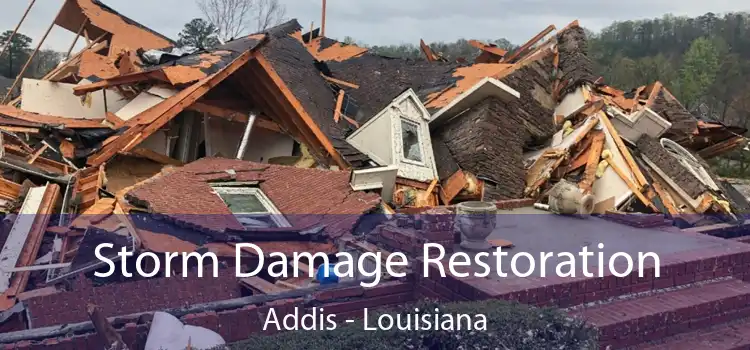 Storm Damage Restoration Addis - Louisiana