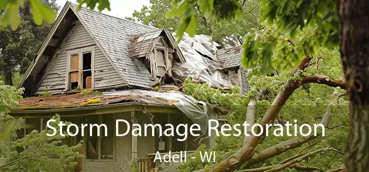 Storm Damage Restoration Adell - WI