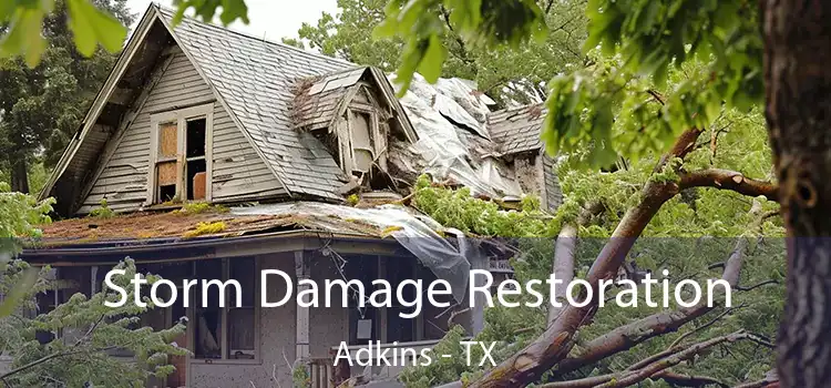 Storm Damage Restoration Adkins - TX