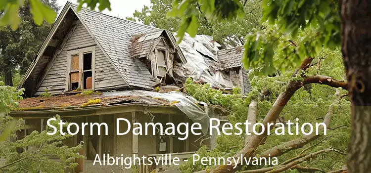 Storm Damage Restoration Albrightsville - Pennsylvania