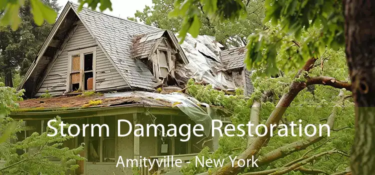 Storm Damage Restoration Amityville - New York