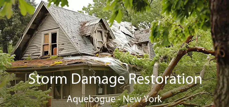 Storm Damage Restoration Aquebogue - New York