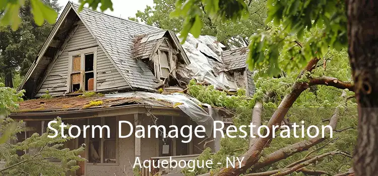 Storm Damage Restoration Aquebogue - NY