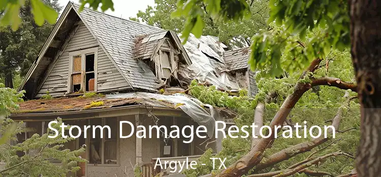 Storm Damage Restoration Argyle - TX