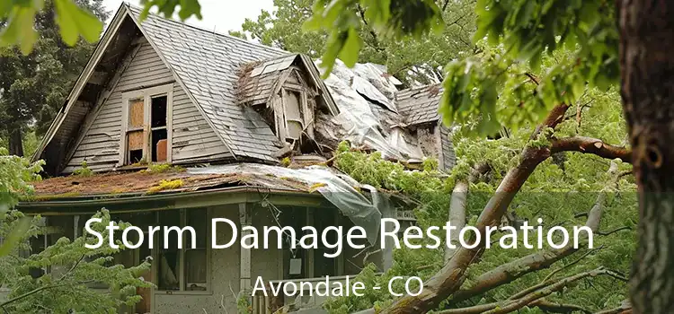 Storm Damage Restoration Avondale - CO