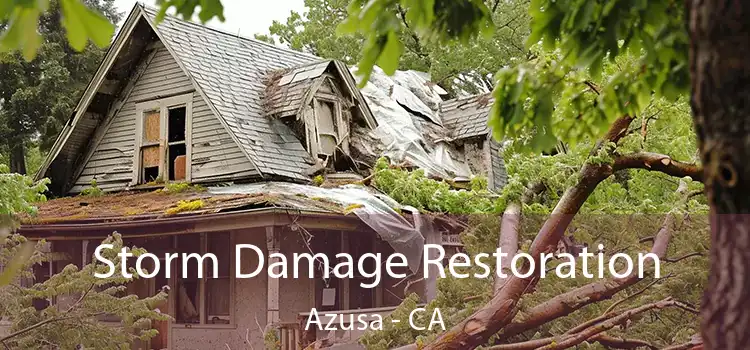 Storm Damage Restoration Azusa - CA