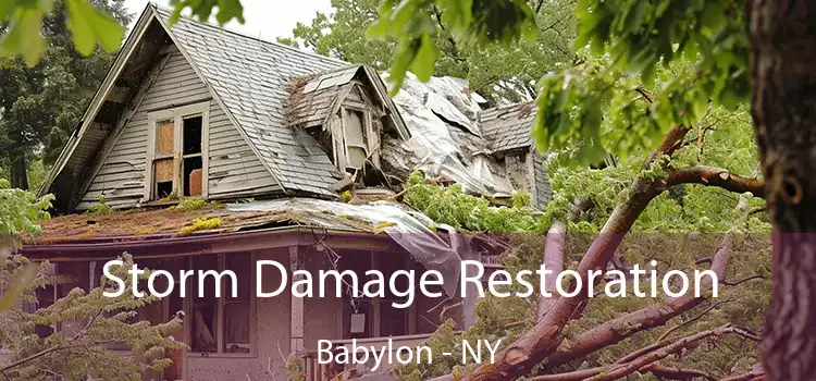 Storm Damage Restoration Babylon - NY