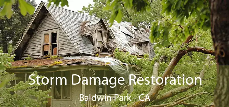 Storm Damage Restoration Baldwin Park - CA