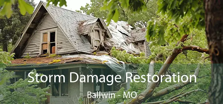 Storm Damage Restoration Ballwin - MO