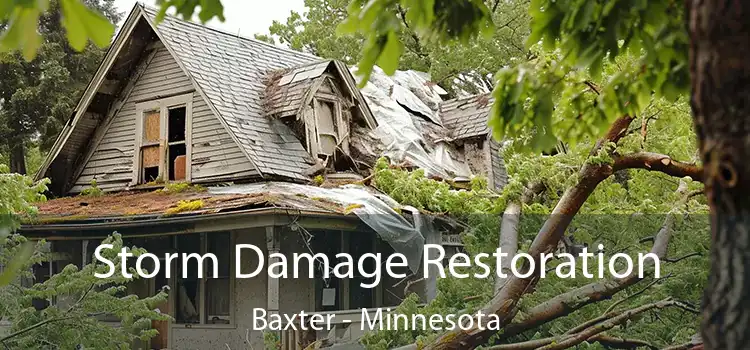 Storm Damage Restoration Baxter - Minnesota