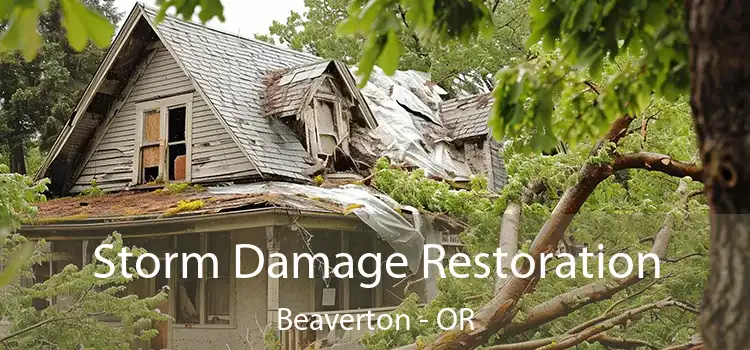 Storm Damage Restoration Beaverton - OR