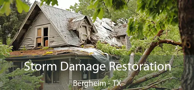 Storm Damage Restoration Bergheim - TX