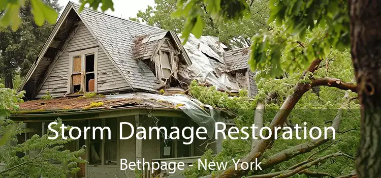 Storm Damage Restoration Bethpage - New York