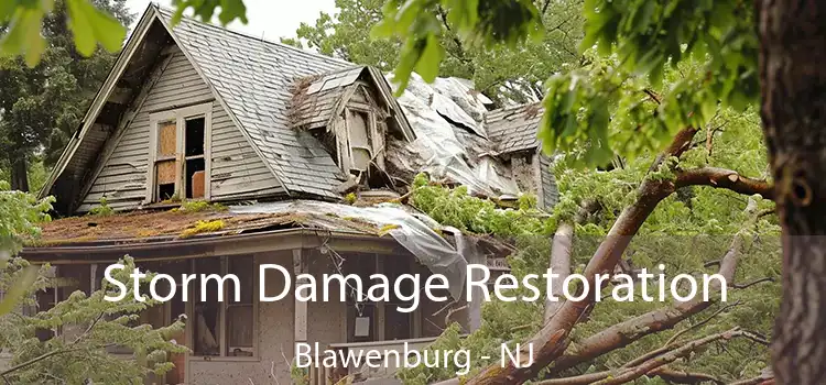 Storm Damage Restoration Blawenburg - NJ