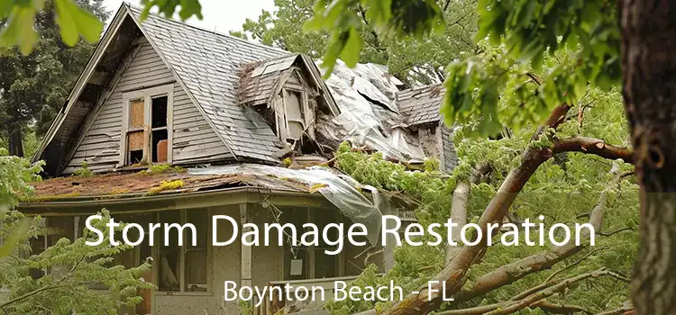 Storm Damage Restoration Boynton Beach - FL