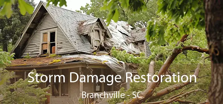 Storm Damage Restoration Branchville - SC