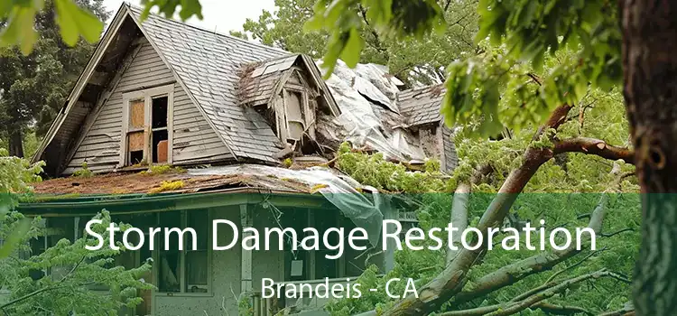 Storm Damage Restoration Brandeis - CA