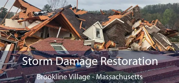 Storm Damage Restoration Brookline Village - Massachusetts